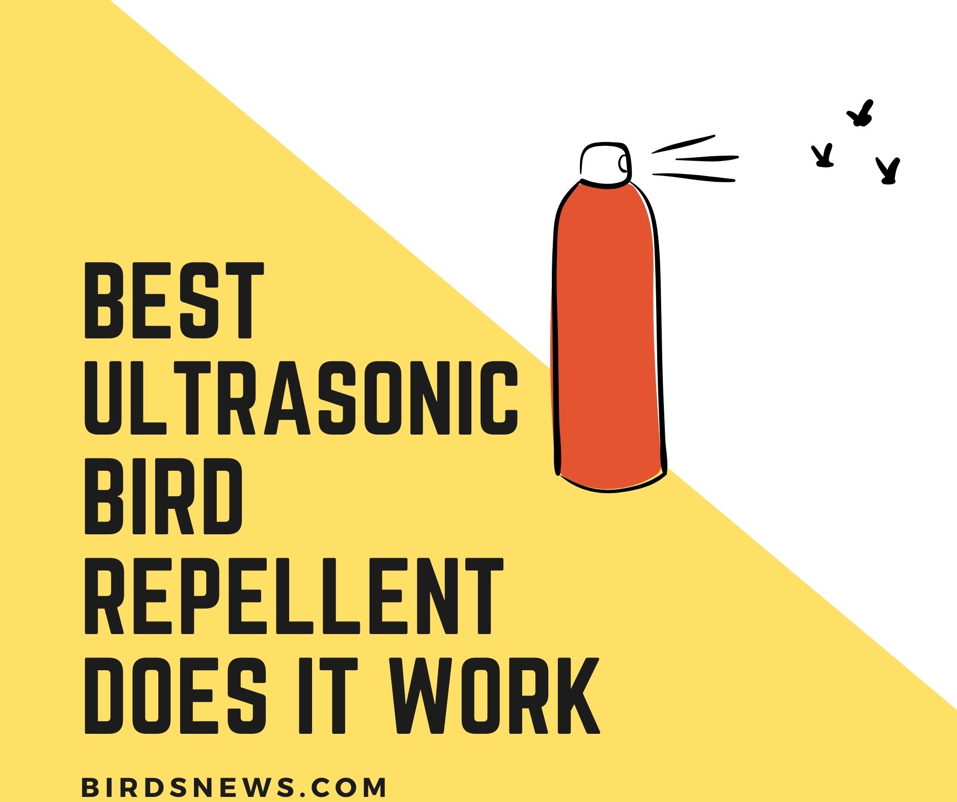 ultrasonic bird repeller does it work