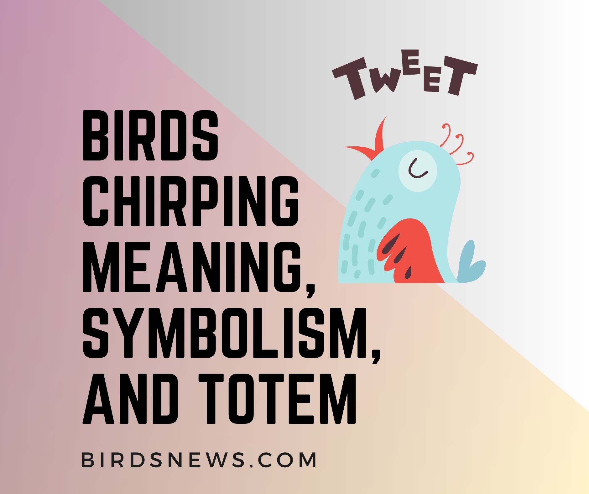 Birds Chirping Meaning