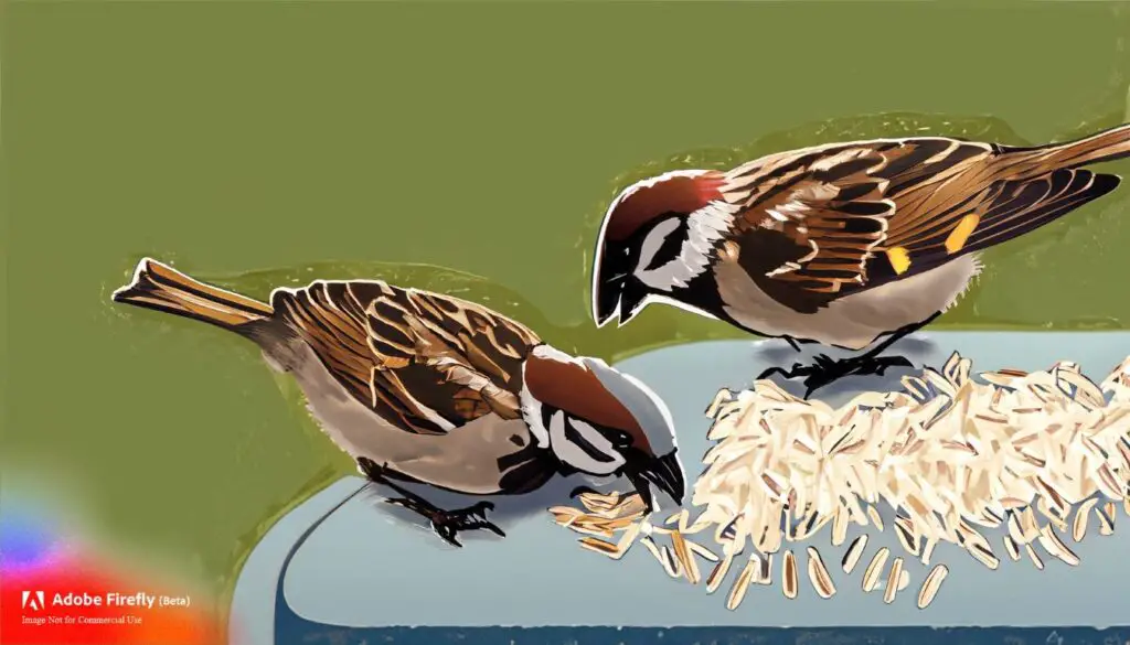 Can and Do Sparrows Eat Rice? Cooked Or Uncooked