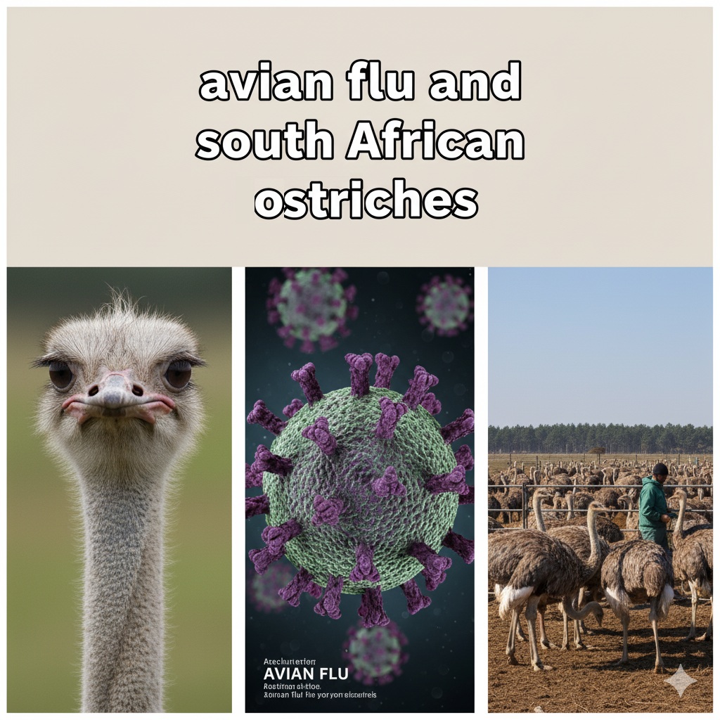 Avian Flu Effects On South African Ostriches